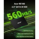 Acer RE100 2.5 Sata III 6Gb/s 512GB SSD