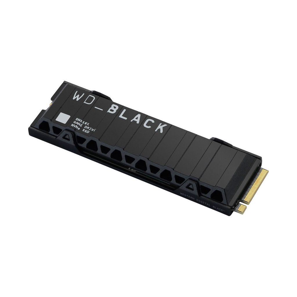 WD Black SN850X Game Drive 4TB NVMe SSD M.2 Gen 4 With Heatsink Up To 7300MB/s Read