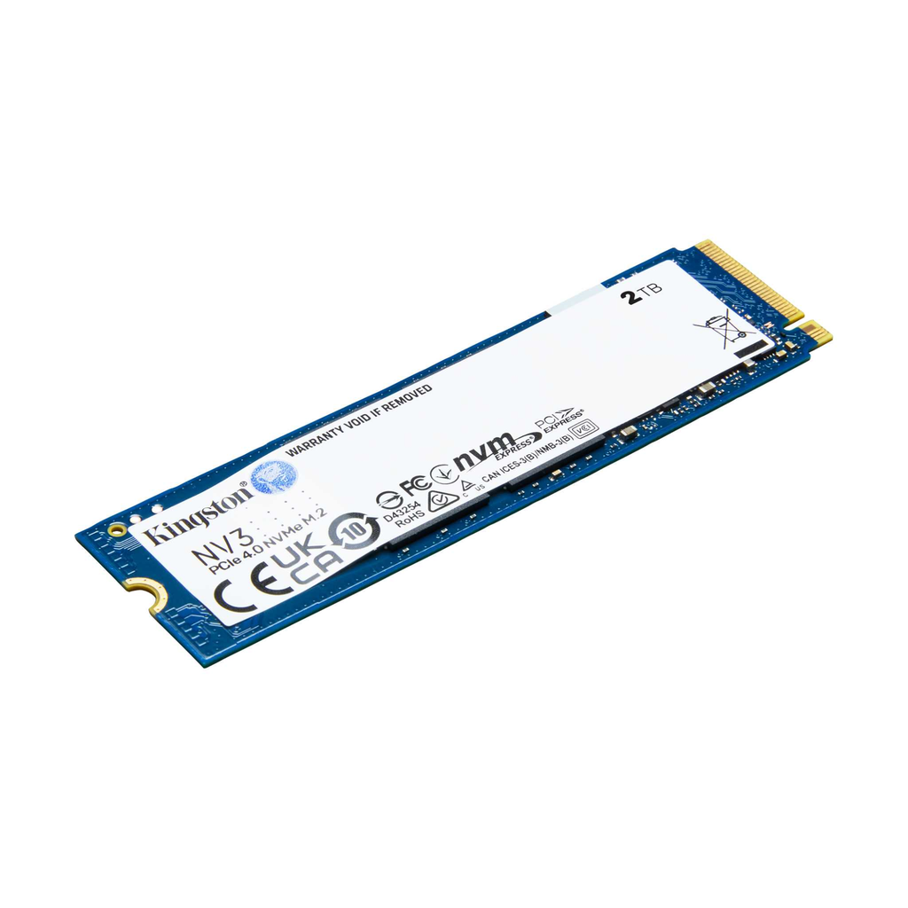 Kingston NV3 2TB PCIe 4.0 NVMe M.2 Up to 6000 MB/s