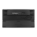 Asus X901 ROG Strix Scope II 96 Wireless Mechanical Gaming KeyBoard NX Snow Switch Refined Linear (Arabic) - Black
