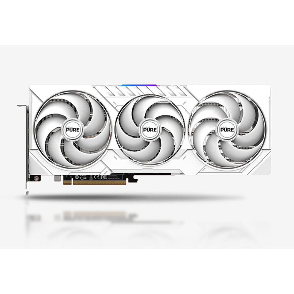 Sapphire PURE AMD Radeon™ RX 9070 XT 16GB OC GPU - White