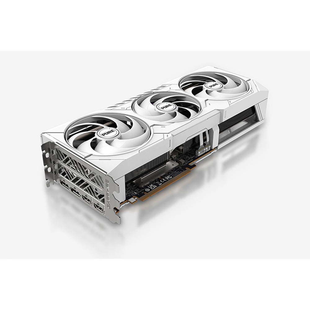 Sapphire PURE AMD Radeon™ RX 9070 XT 16GB OC GPU - White