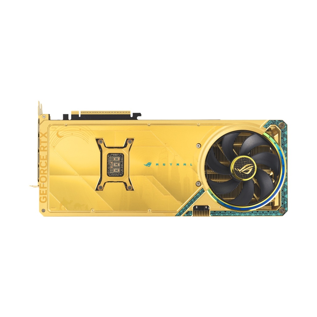 Asus ROG Astral GeForce RTX 5080 Dhahab OC Edition 16GB GDDR7 Gaming Graphics Card | 90YV0LV6-M0NM00