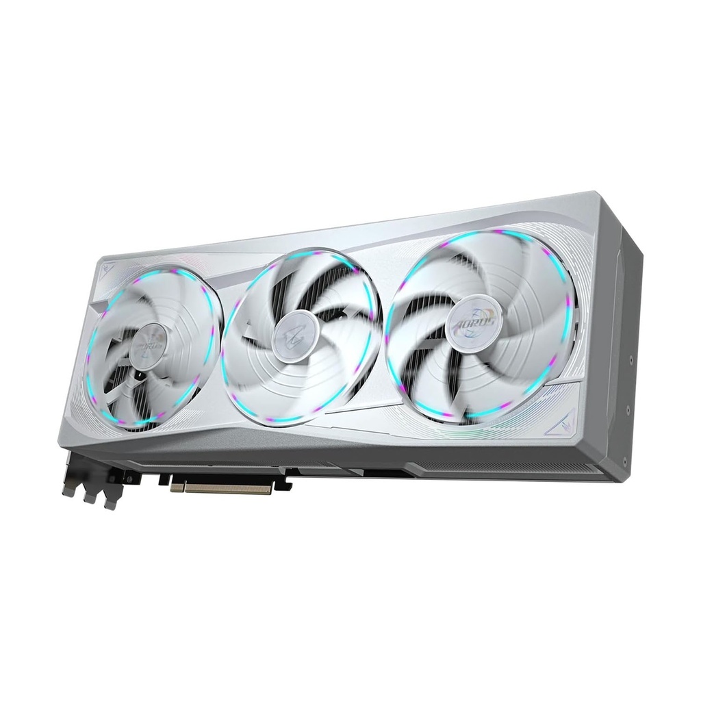 Gigabyte Aorus Master Ice GeForce RTX 5090 32GB OC Edition GDDR7 Graphics Card - White