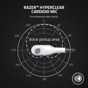Razer Kaira X Wired Headset for Xbox Series X|S, Xbox One, PC, Mac & Mobile Devices: Triforce 50mm Drivers, HyperClear Cardioid Mic, Flowknit Memory Foam Ear Cushions, On Headset Controls - White