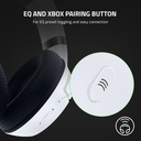 Razer Kaira X Wired Headset for Xbox Series X|S, Xbox One, PC, Mac & Mobile Devices: Triforce 50mm Drivers, HyperClear Cardioid Mic, Flowknit Memory Foam Ear Cushions, On Headset Controls - White