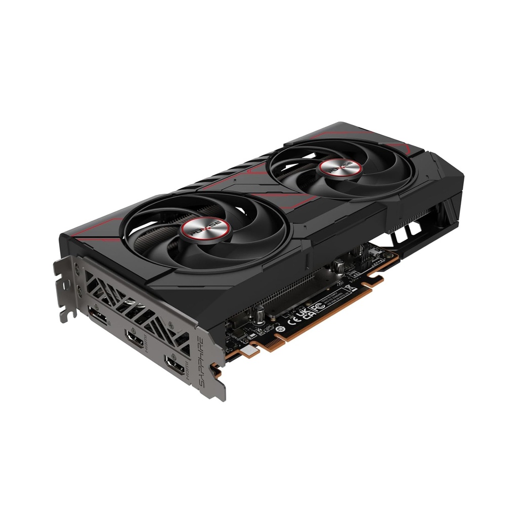 Sapphire Pulse AMD Radeon RX 9060 XT 16GB OC Dual Fan Graphic Card