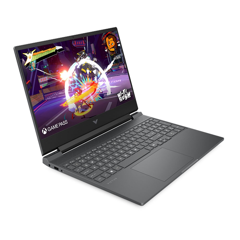 HP Victus (15-FA2088NE) Gaming Laptop, Intel Core7 240H Processor, 16GB RAM DDR5, 512GB SSD NVMe Gen4,RTX™ 5050 8GB Graphics, 15.6" FHD 144Hz IPS Display, Full-size, backlit Keyboard, Windows 11 Pro (License), Mica Silver | D15F2EA