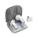 Asus ROG Cetra Speed Nova True Wireless/Bluetooth In-Ear RGB Gaming Headphones, AI Microphones, Up to 46-Hours Battery - White