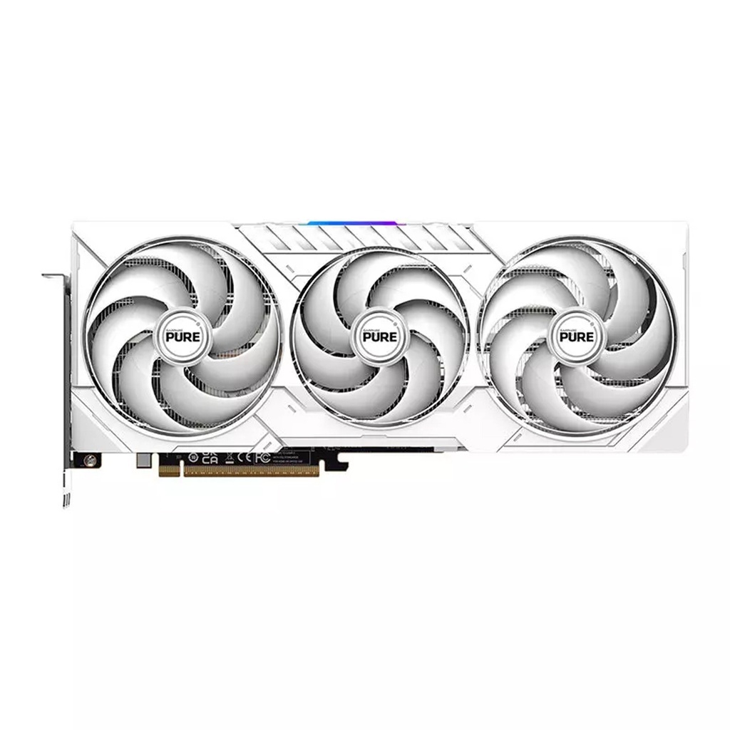 Sapphire Pure AMD Radeon RX 9070 16GB OC Graphic Card - White