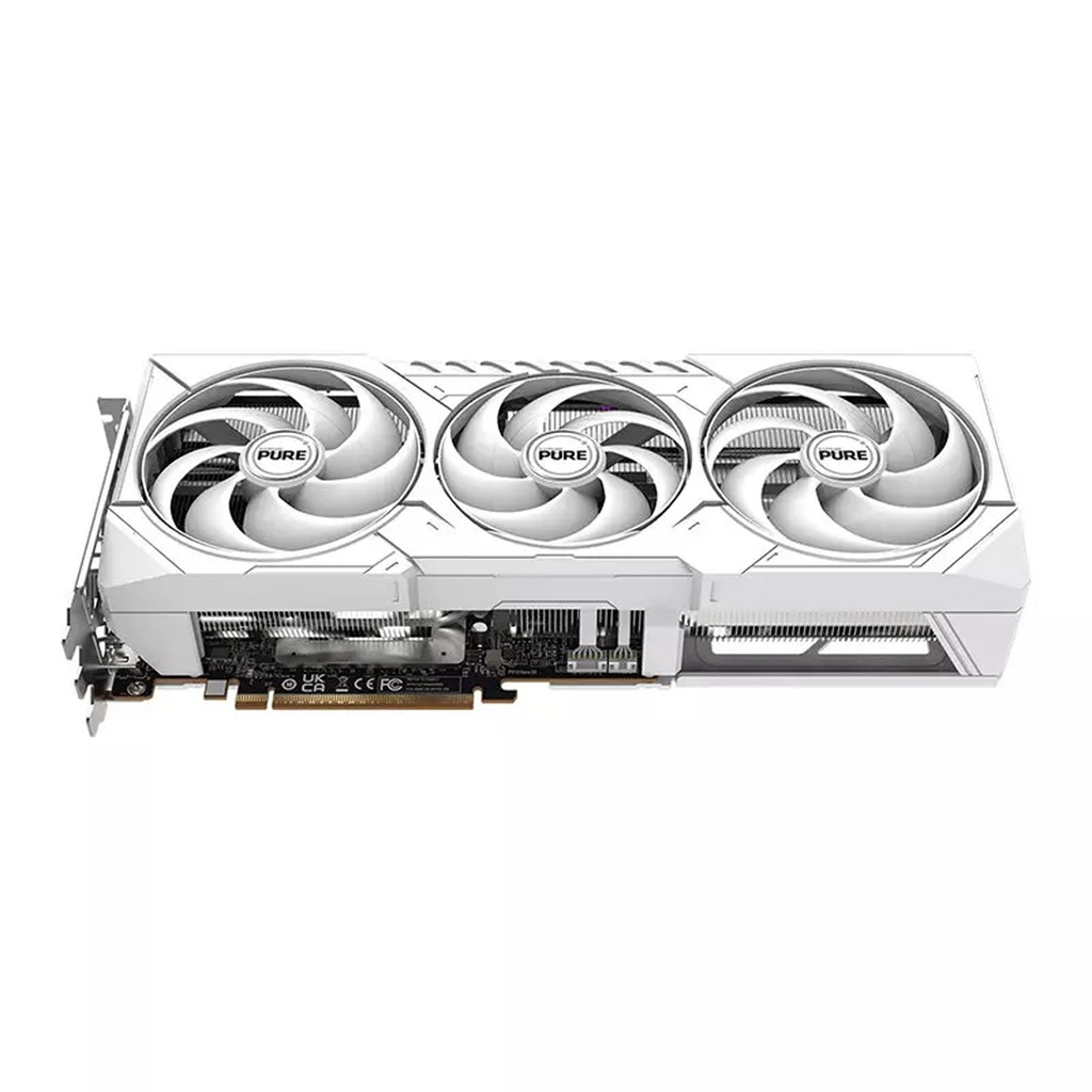Sapphire Pure AMD Radeon RX 9070 16GB OC Graphic Card - White