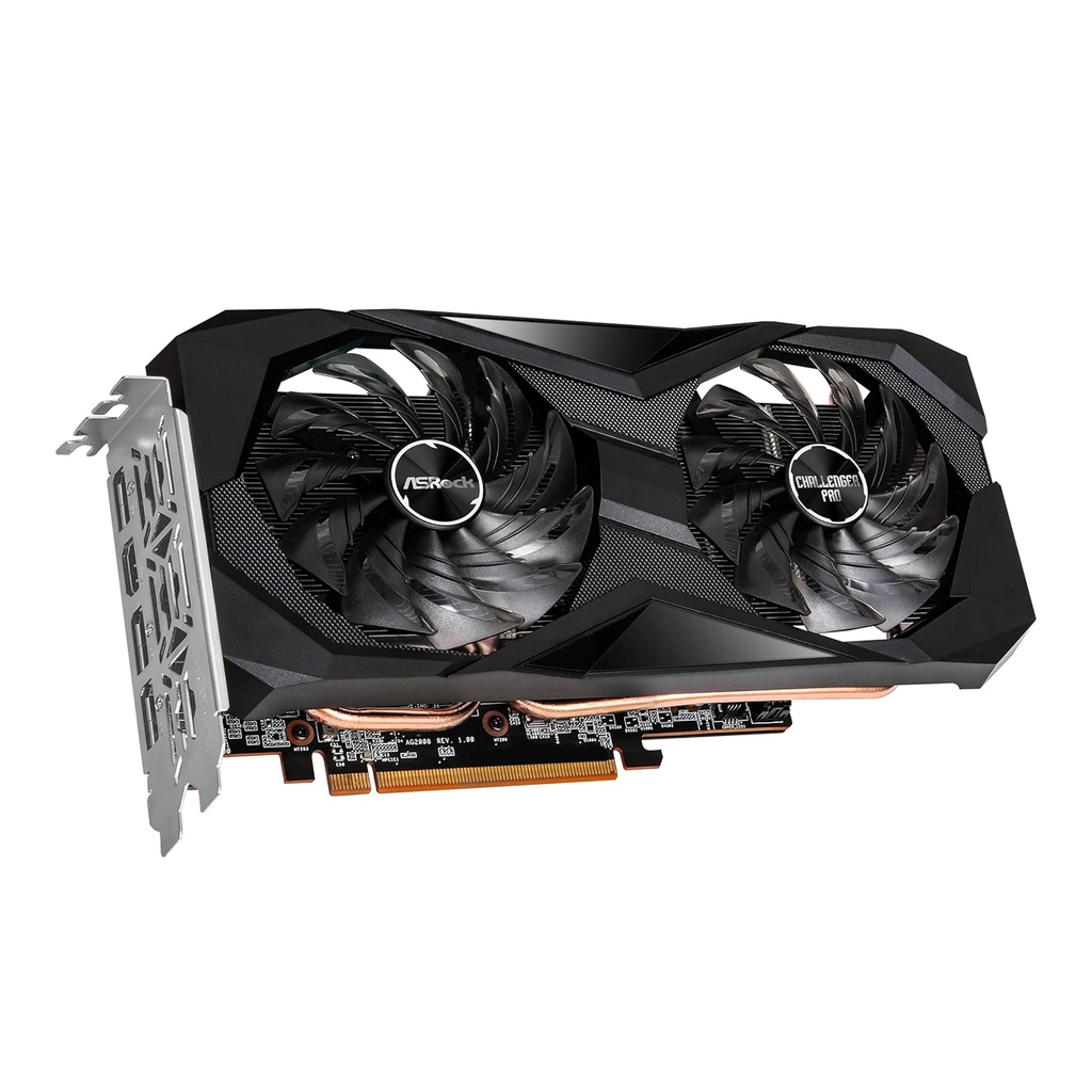 ASRock AMD Radeon™ RX 6600 XT Challenger D 8GB OC GDDR6 RX6600XT CLD 8GO - Graphics Card