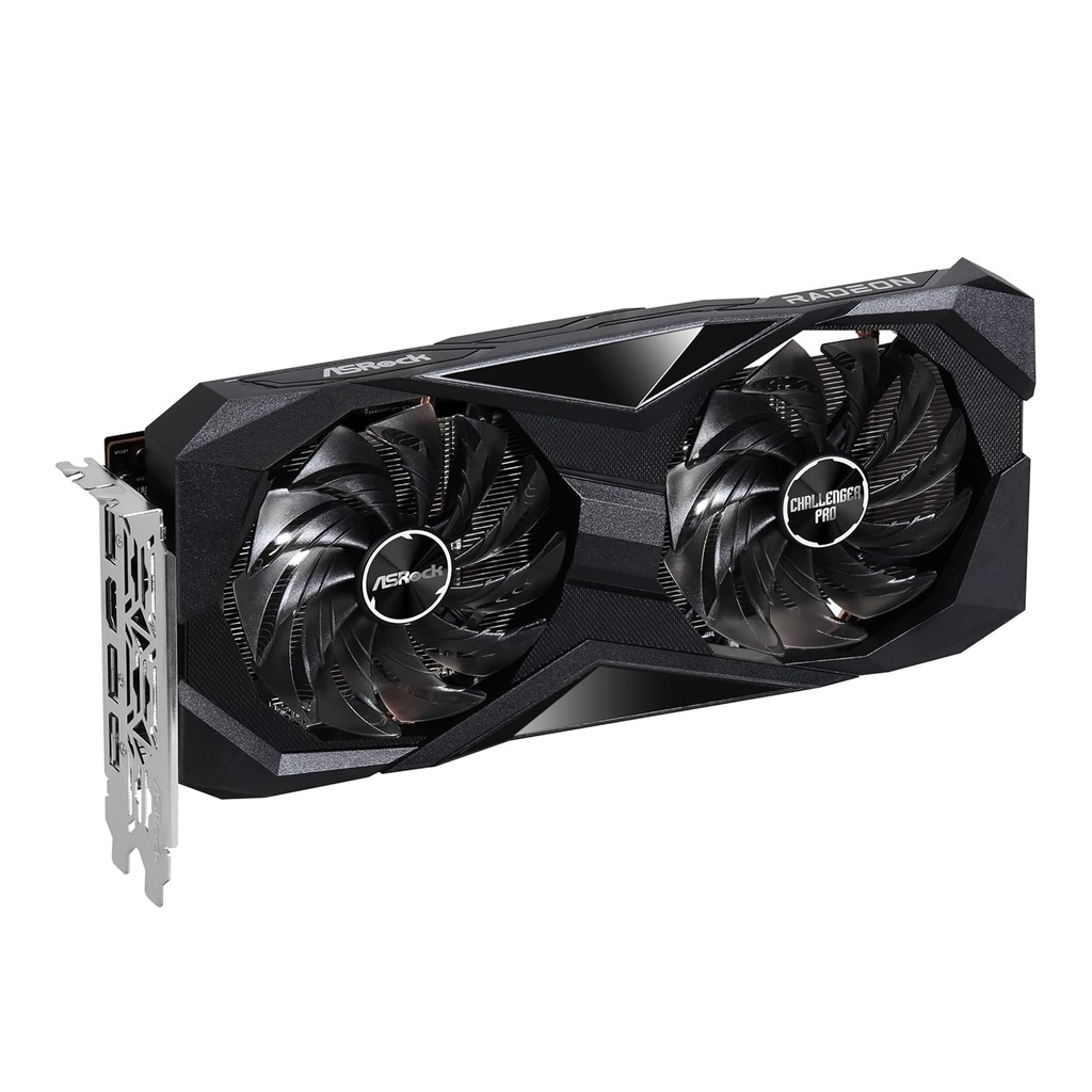 ASRock AMD Radeon™ RX 6600 XT Challenger D 8GB OC GDDR6 RX6600XT CLD 8GO - Graphics Card