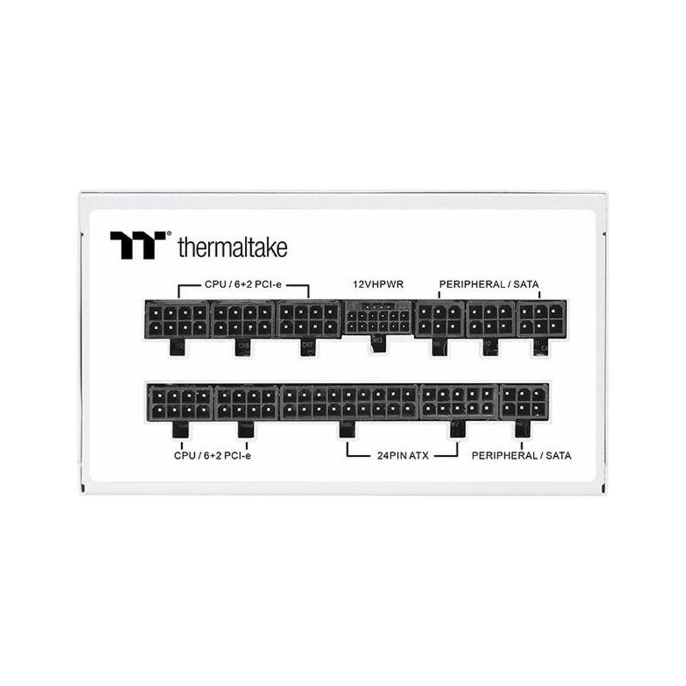Thermaltake TOUGHPOWER GF A3 Snow 80PLUS GOLD Fully Modular 1050W Power Supply - White