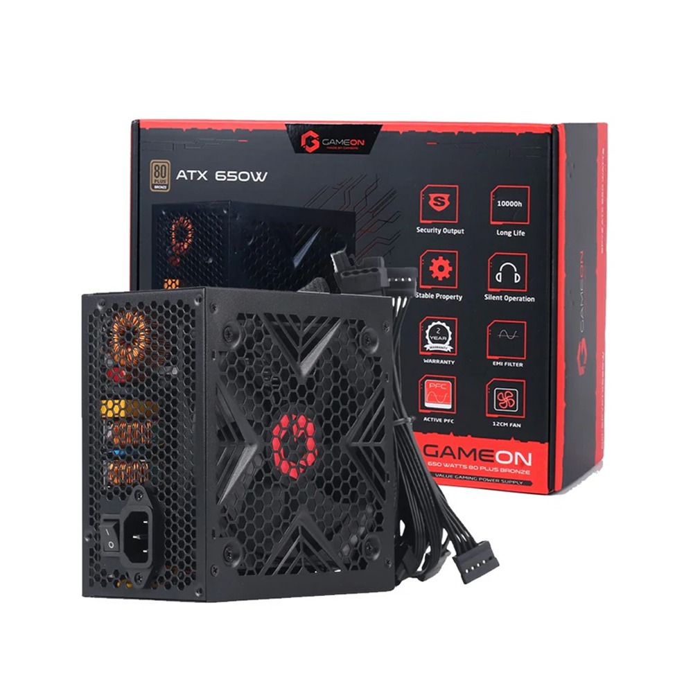 Gameon SPY2 ATX 80PLUS Bronze 650W Power Supply