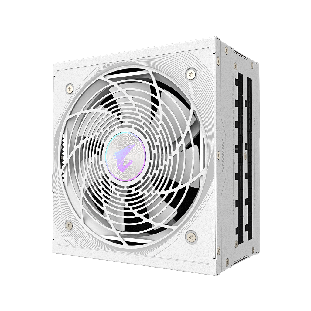 Gigabyte Aorus Elite AE1000PM PG5 ICE 80+ Platinum Fully Modular ATX 3.1 & PCIe 5.1 1000W Power Supply