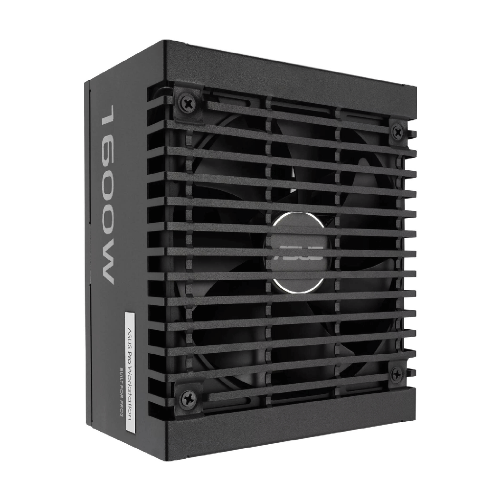 ASUS Pro WS Power Supply, 1600W 80 PLUS Platinum Efficiency, ATX 3.1 Compatible