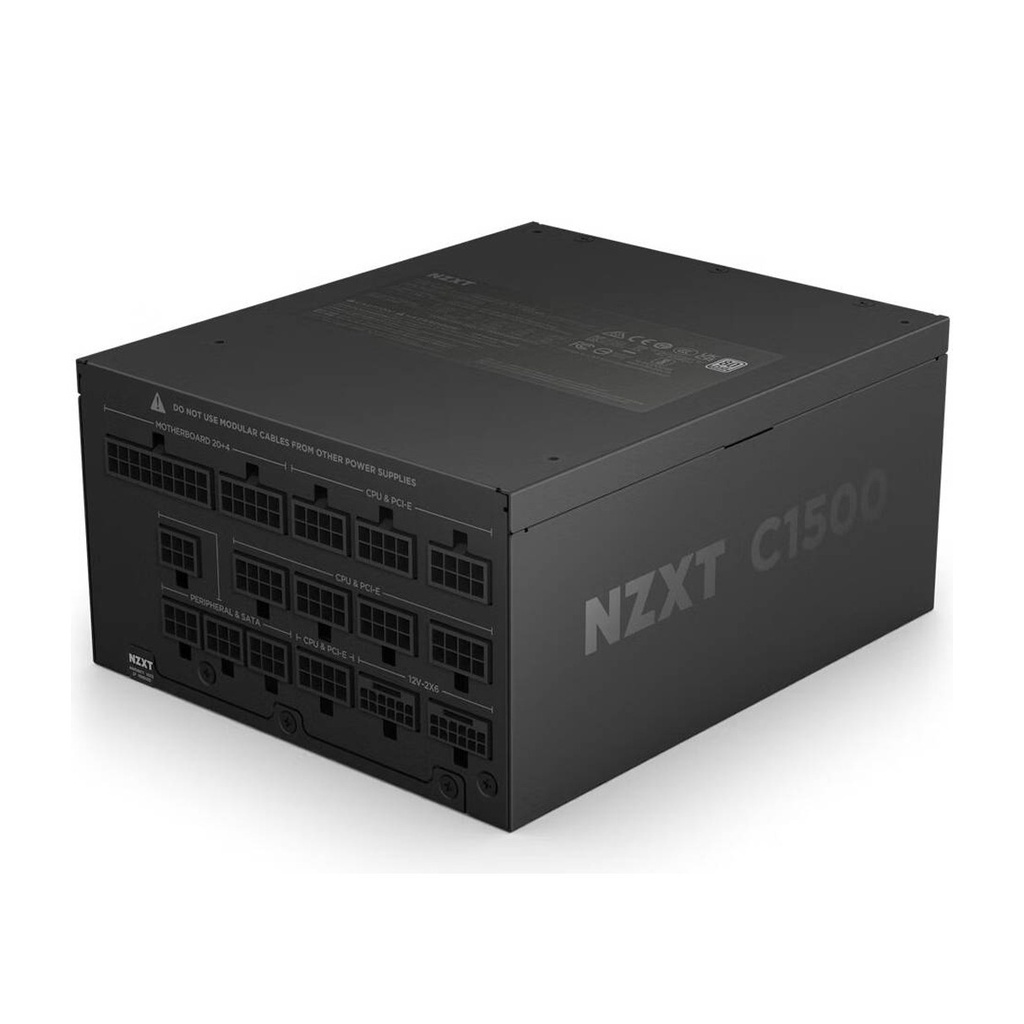 NZXT C1500 80 PLUS Platinum Fully Modular ATX 3.1 1500W Low Noise Power Supply