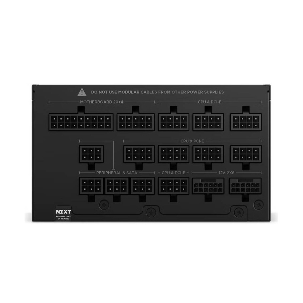 NZXT C1500 80 PLUS Platinum Fully Modular ATX 3.1 1500W Low Noise Power Supply