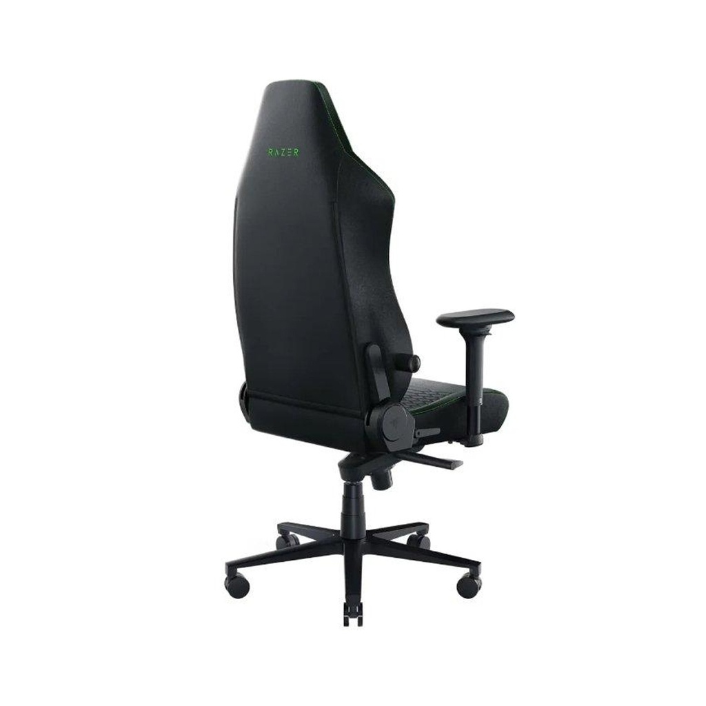 Razer Iskur V2 Gaming Chair with Adaptive Lumbar Support, Fully Adjustable lumbar Curve High Density Foam Cushions 4D Armrests - Black / Green