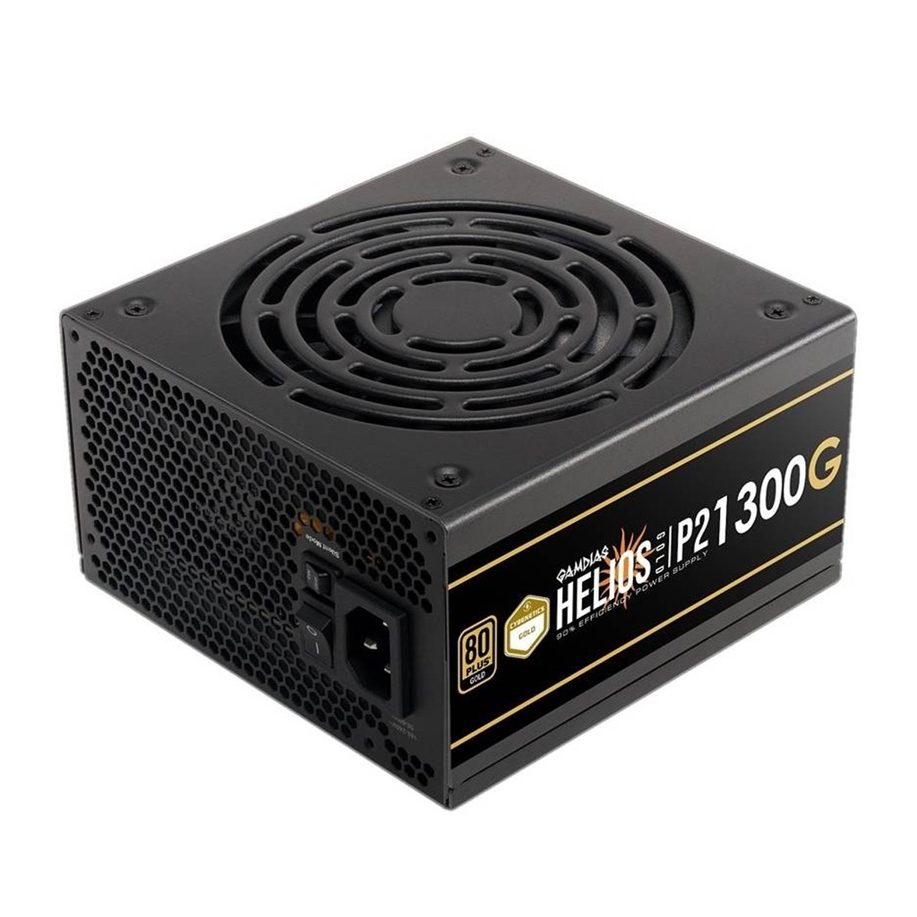 Gamdias Helios P2 1300G Plus Gold Efficiency/Cybernetics Gold, Fully Modular ATX 3.0 PCIe 5.0 Ready 1300W Power Supply