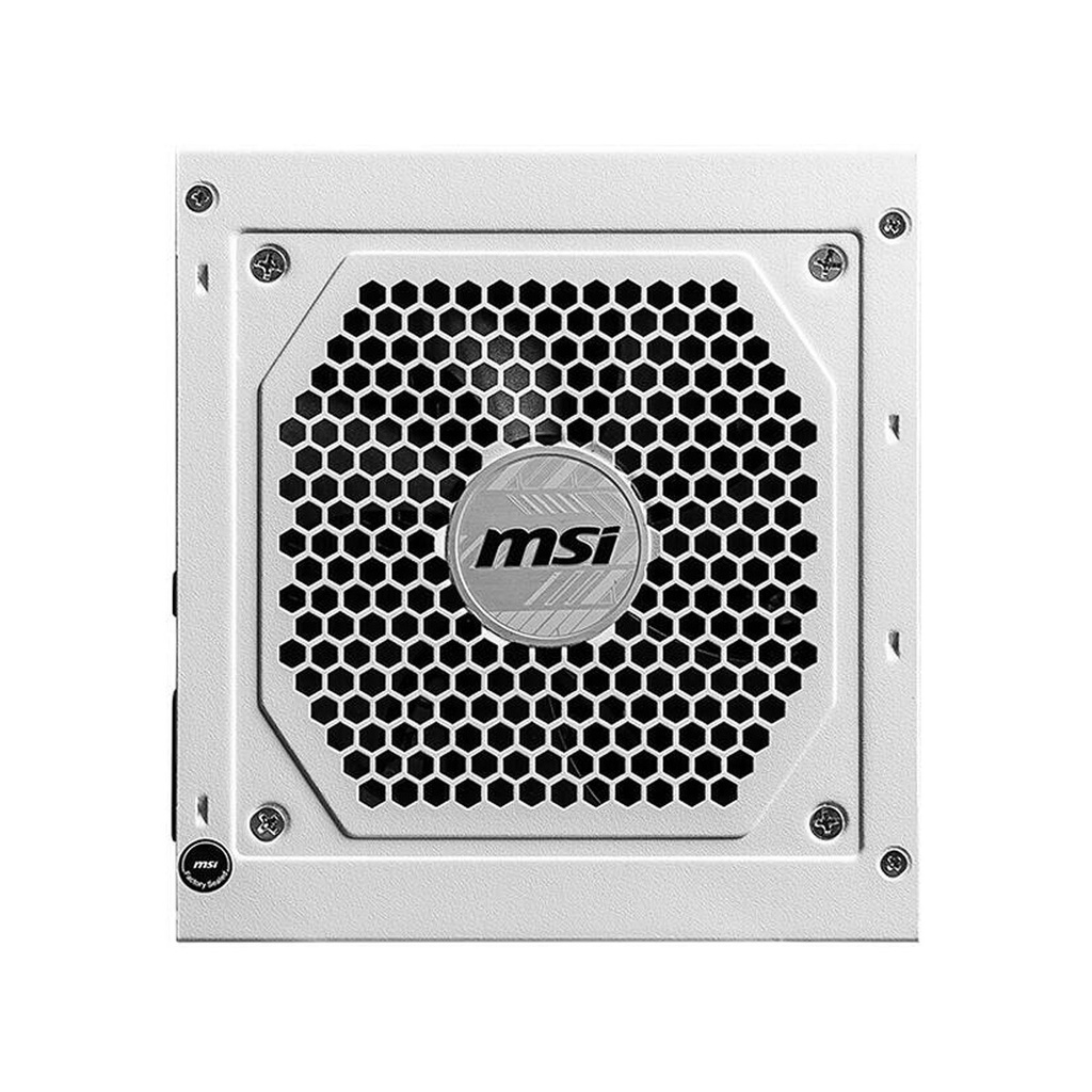 MSI MEG A850GL 80PLUS GOLD 850W Cybenetic ATX 3.1 PCIe 5.1 Ready Power Supply -White
