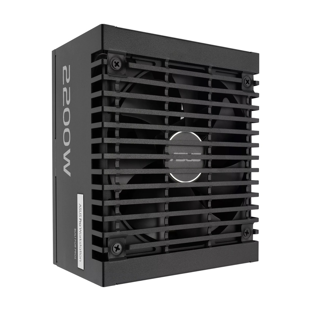 ASUS Pro WS Power Supply, 2200W 80 PLUS Platinum Efficiency, ATX 3.1 Compatible