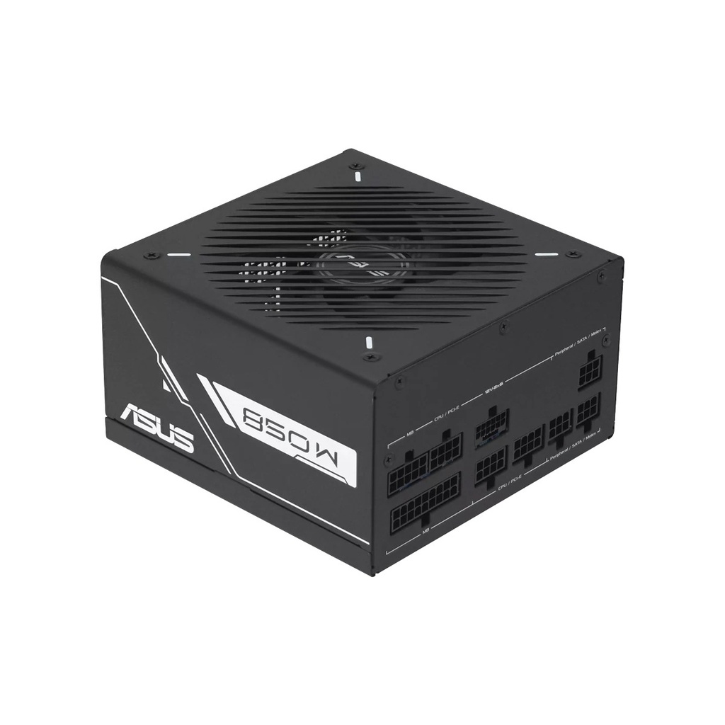 Asus Prime 80Plus Gold ATX 3.1 Compatible 850W Gaming Power Supply - Black