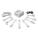 DarkFlash PMT1250 80 Plus Gold Fully Modular 1250W ATX 3.1 & PCIe 5.1 Power Supply - White