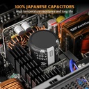 DarkFlash PMT1050 80 Plus Gold Fully Modular 1050W ATX 3.1 & PCIe 5.1 Power Supply - White
