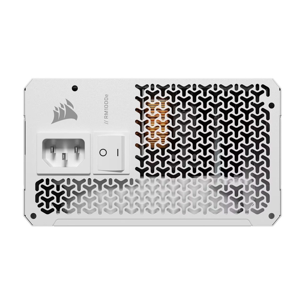 Corsair RMe Shift Series RM1000e Fully Modular 1000W ATX 3.1 PCIe 5.1 Power Supply - White