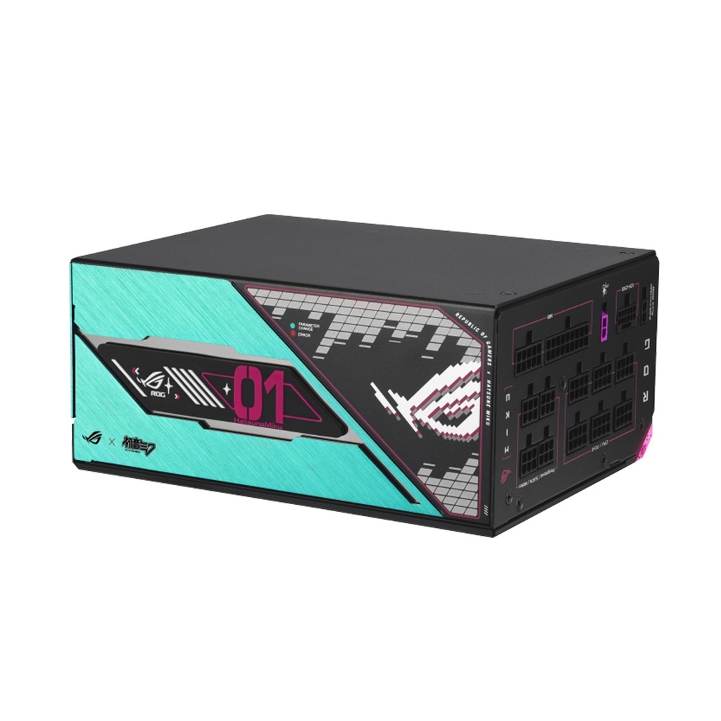 Asus Rog Thor Platinum III Fully Modular ATX 1200W Hatsune Miku Edition Power Supply