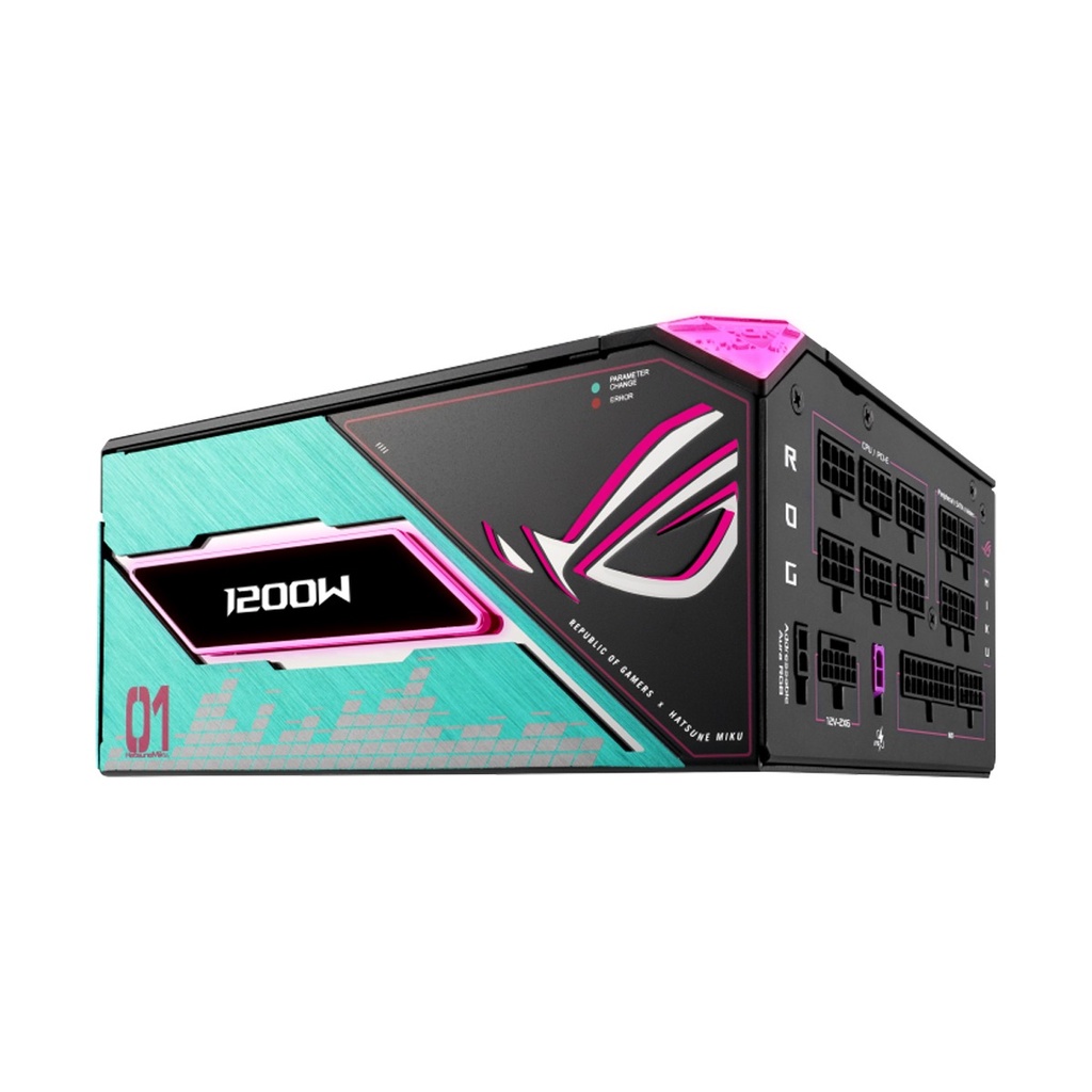 Asus Rog Thor Platinum III Fully Modular ATX 1200W Hatsune Miku Edition Power Supply