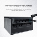 Montech Century II 80 PLUS GOLD & Cybenetics Platinum Fully Modular ATX 3.1 PCIe 5.1,1200W Power Supply
