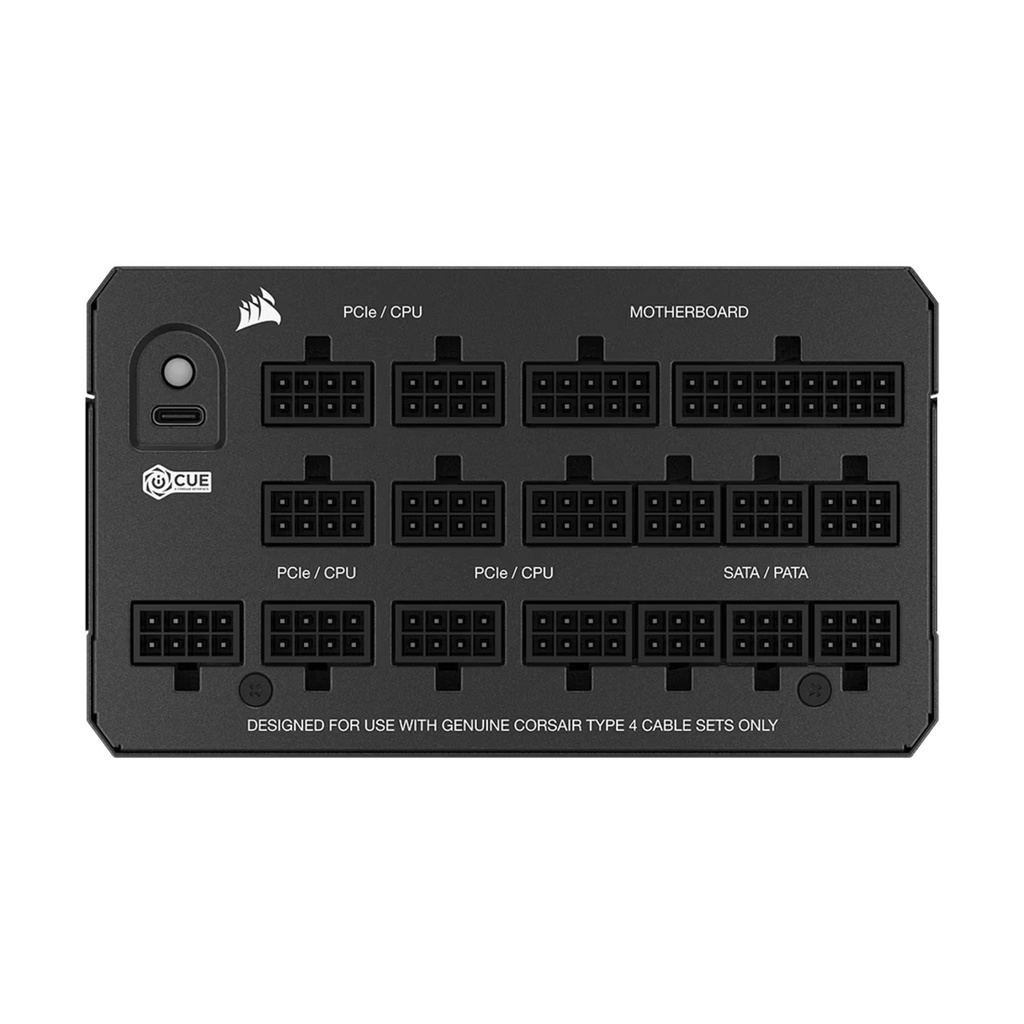 Corsair HXi Series HX1200i Fully Modular Ultra-Low Noise Platinum ATX 1200W Power Supply -BLACK