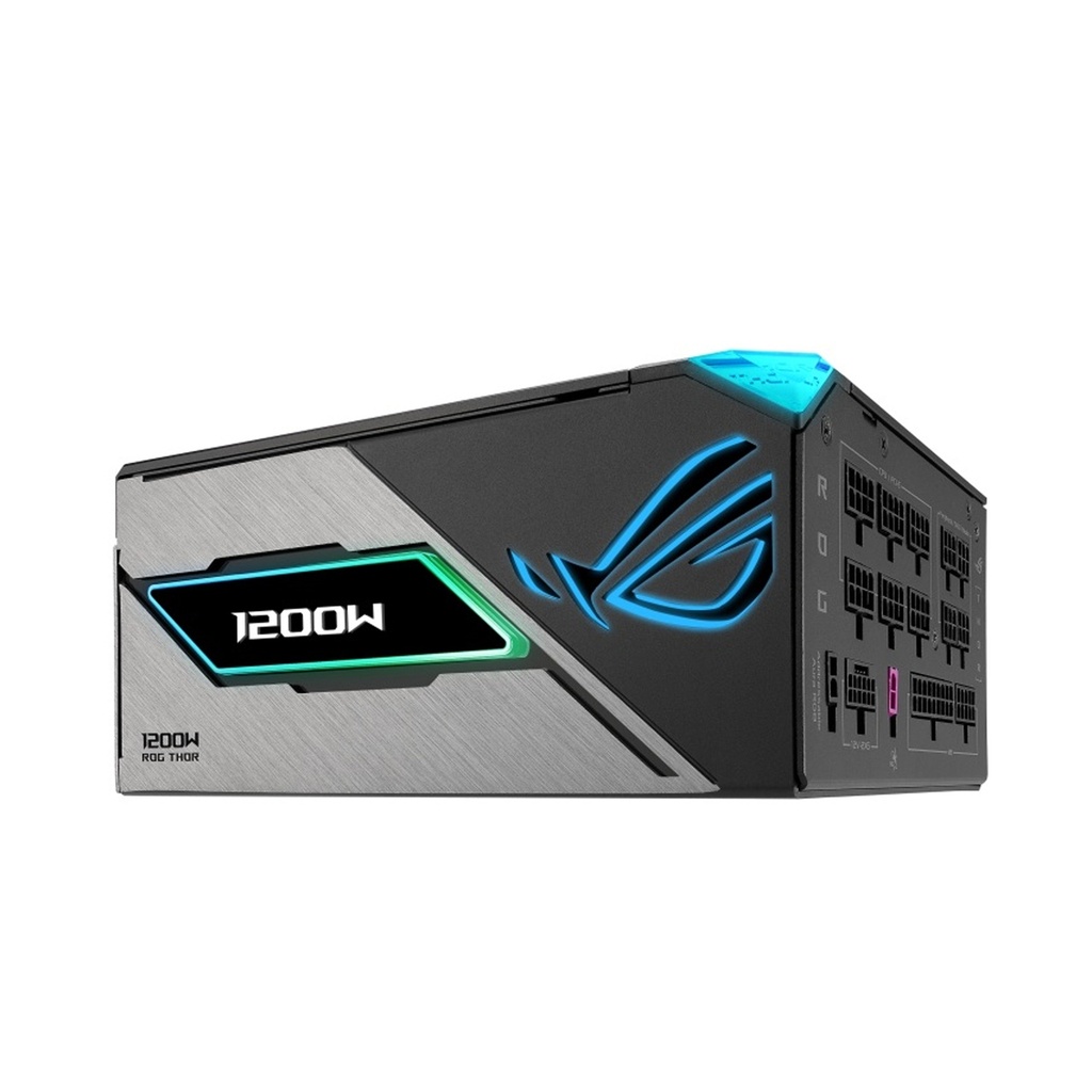 Asus ROG Thor 80PLUS PLATINUM III 1200W ATX 3.1 Compatible, Magnetic OLED Display Gaming Power Supply