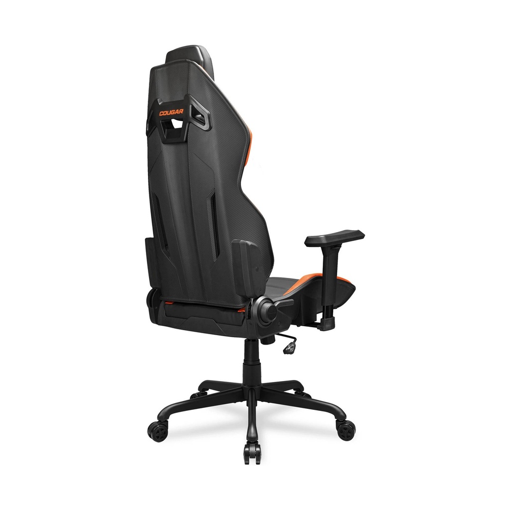 Cougar Hotrod Multi-zone Backrest Anchored Gaming Chair - Black / Orange