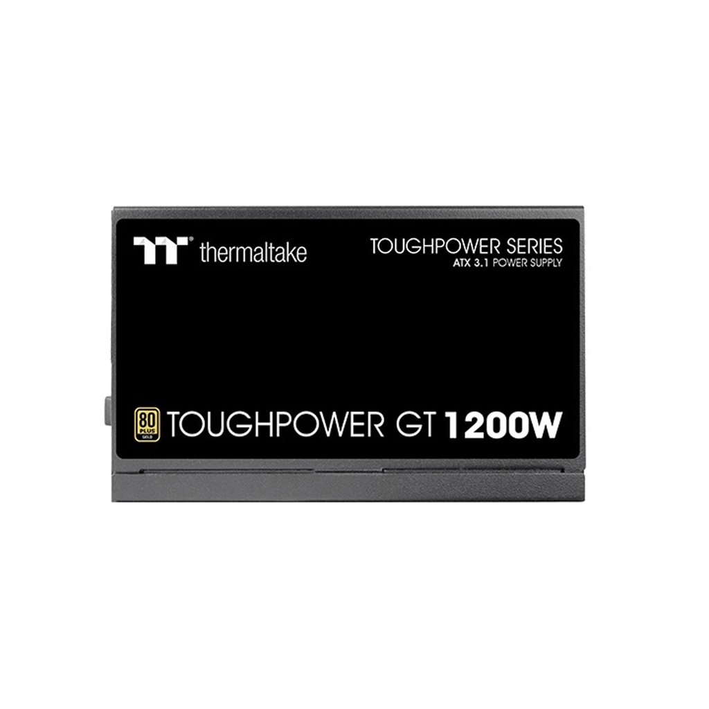 Thermaltake Toughpower GT 1200W Fully Modular Power Supply, 80 PLUS Gold PCIe Gen 5.1, ATX 3.1 Ready, Black | PS-TPT-1200FNFAGK-3