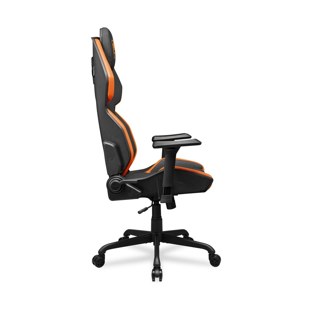 Cougar Hotrod Multi-zone Backrest Anchored Gaming Chair - Black / Orange