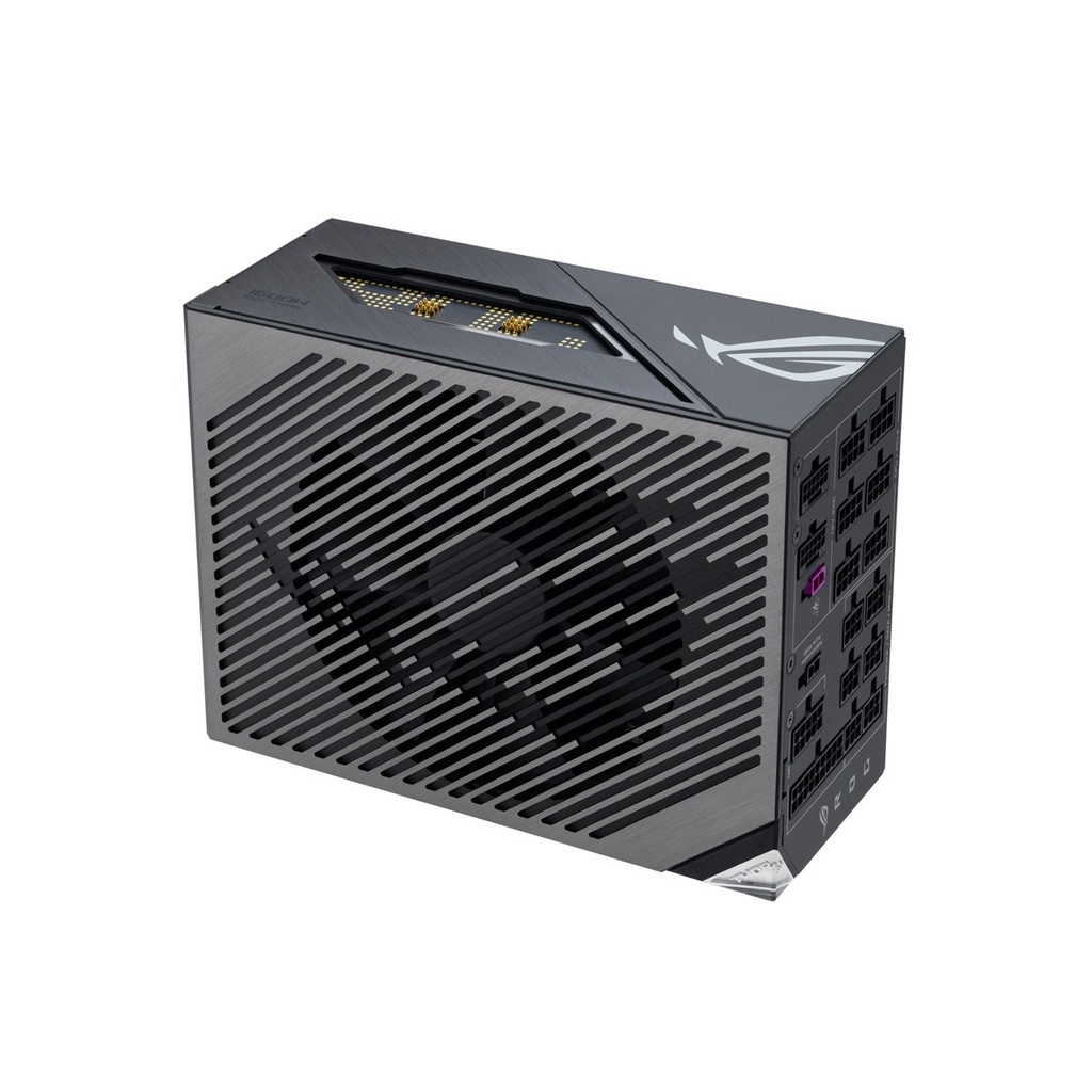 ASUS ROG THOR 1600W Titanium III Fully Modular Power Supply, 80 Plus Titanium Efficiency, Cybenetics Titanium Certification, Active PFC, ATX 3.1 Standard, GaN MOSFET Technology | 90YE00V1-B0NA00