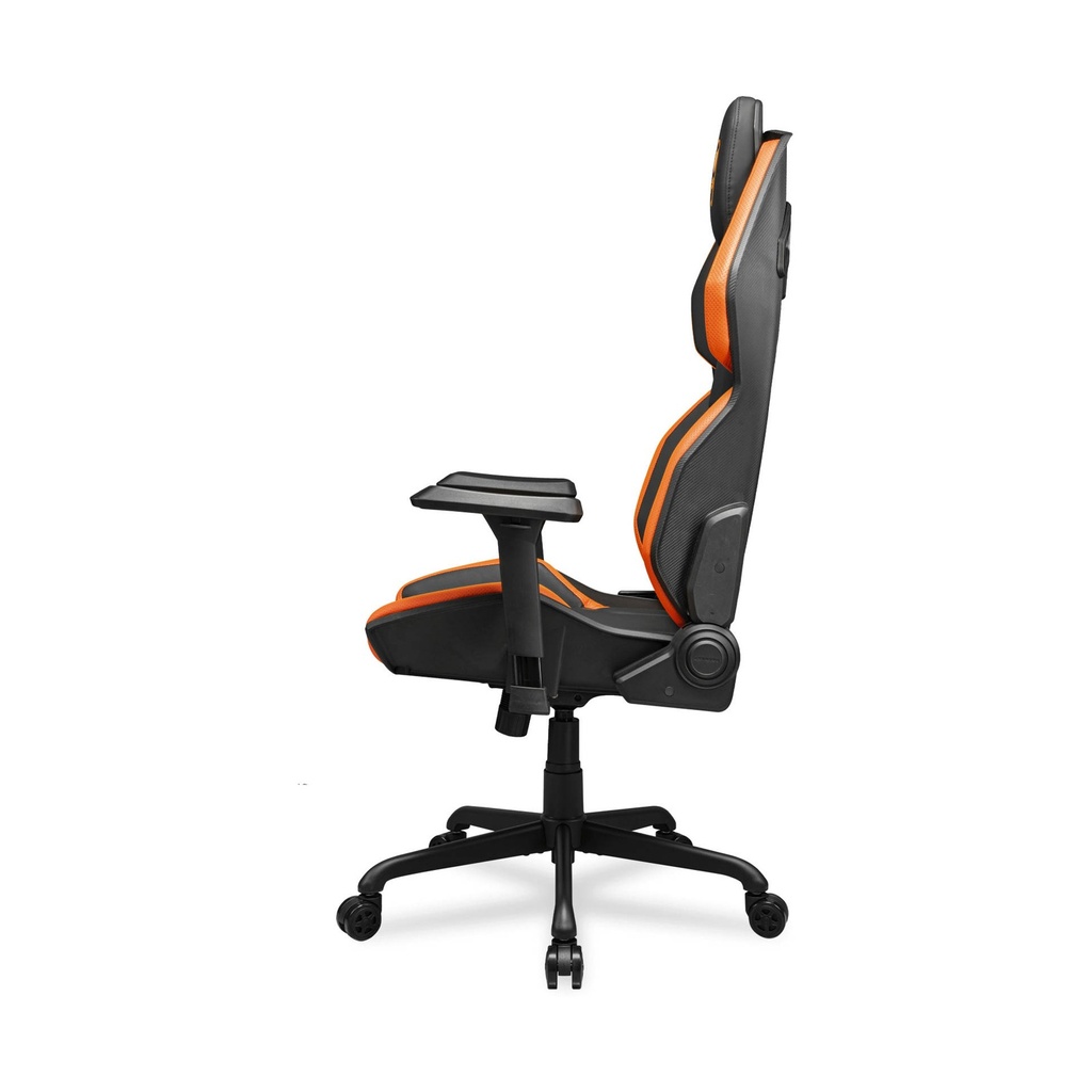 Cougar Hotrod Multi-zone Backrest Anchored Gaming Chair - Black / Orange