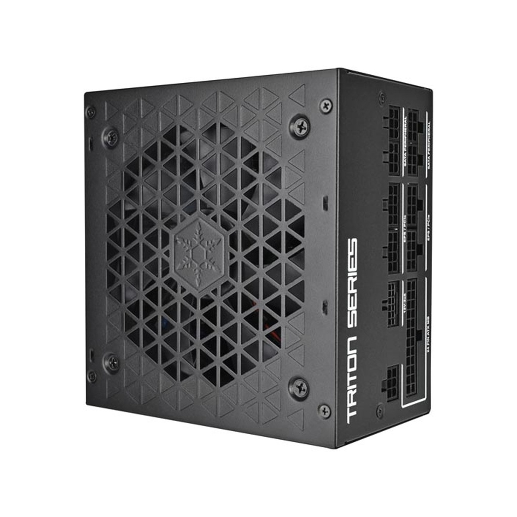 Silver Stone Triton 1000Rz Cybenetics Gold Fully Modular ATX 3.1 PCIe Gen5 1000W Power Supply - Black