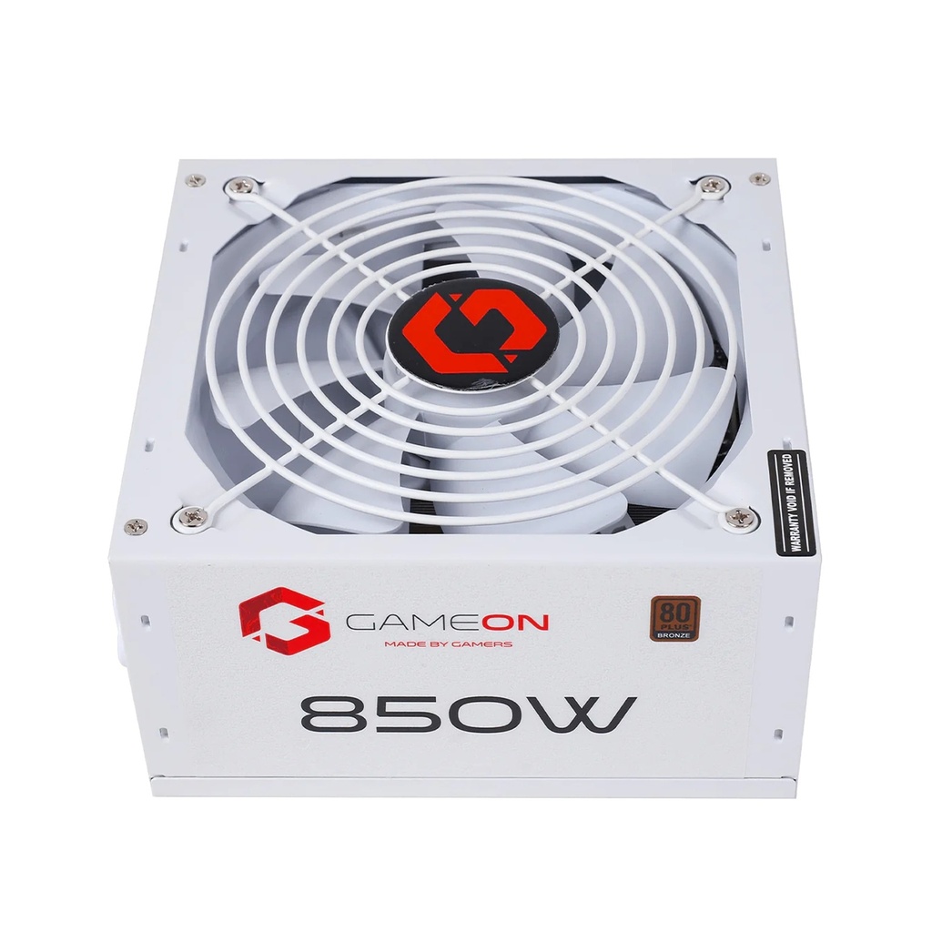 GameOn 850W SPY2 80Plus Bronze Fully Modular Power Supply - White