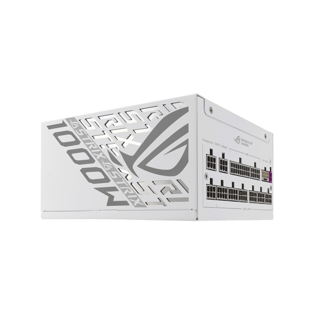 Asus Rog Strix 80PLUS Platinum White Edition 1000W ATX 3.1 Compatible Gaming Power Supply