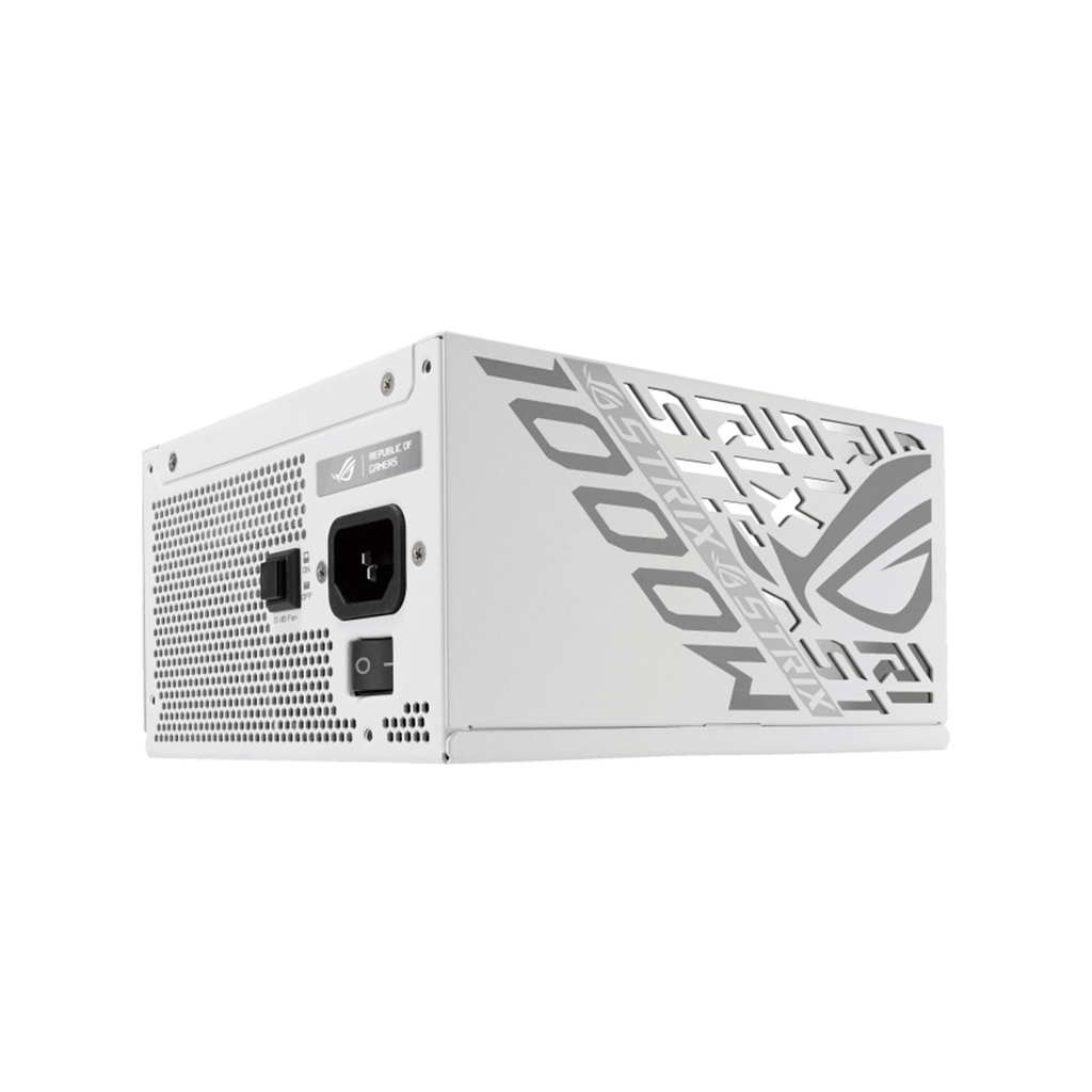 Asus Rog Strix 80PLUS Platinum White Edition 1000W ATX 3.1 Compatible Gaming Power Supply
