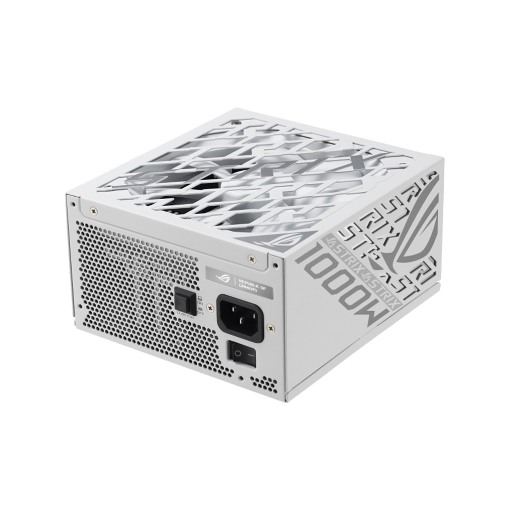 Asus Rog Strix 80PLUS Platinum White Edition 1000W ATX 3.1 Compatible Gaming Power Supply