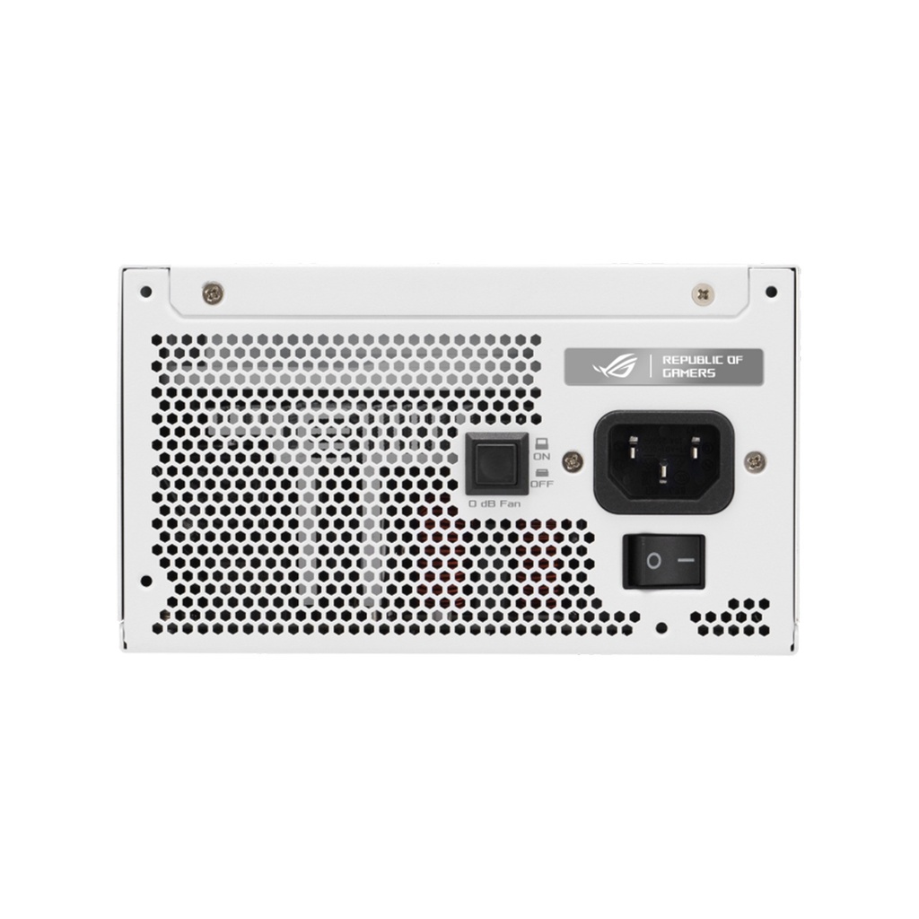 Asus Rog Strix 80PLUS Platinum White Edition 1000W ATX 3.1 Compatible Gaming Power Supply
