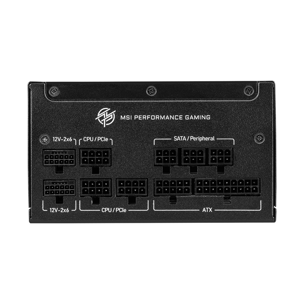 MSI MPG A1000GS 80PLUS Gold 1000W Cybenetic Gold ATX 3.1 PCIe 5.1 Ready Power Supply
