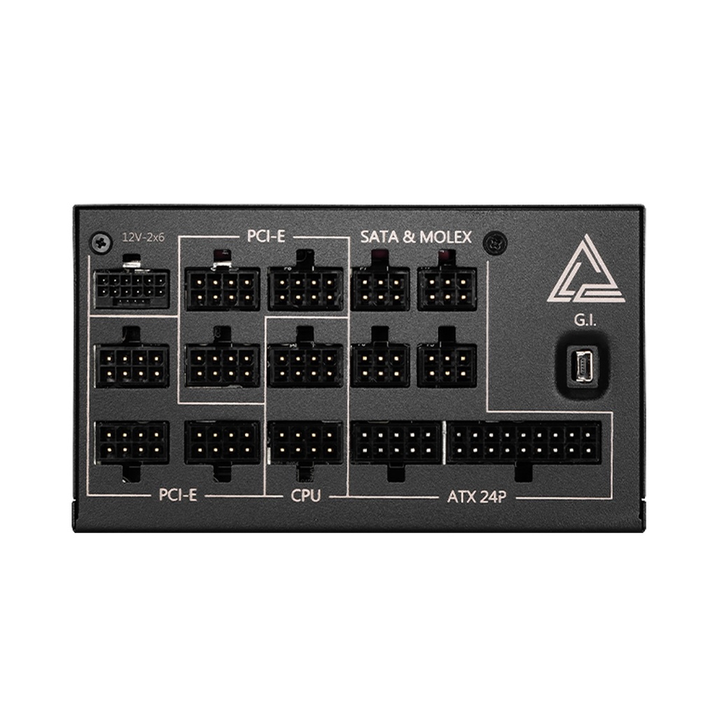 MSI MEG Ai1300P 80PLUS Platinum 1300W Cybenetic Platinum ATX 3.1 PCIe 5.1 Ready Power Supply