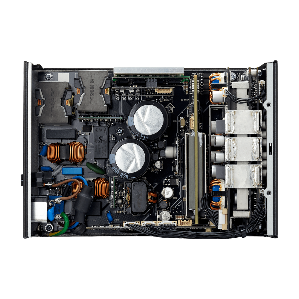 XPG FUSION 1600W 80 Plus TITANIUM PCIE 5 & ATX 3.0 Power Supply - Full Modular - 100% Japanese Capacitors